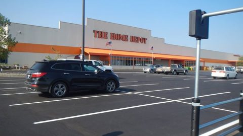 Home Depot Pavement Program home depot parking lot