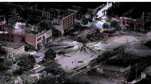 Point Cloud Data point cloud data render