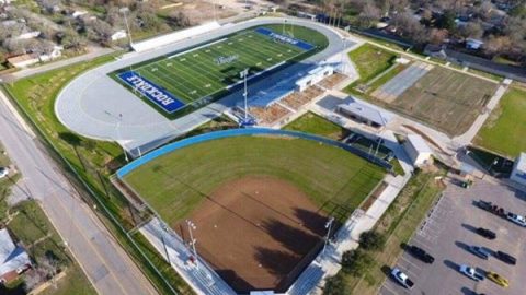 Rockdale ISD projects completed baseball and football stadium