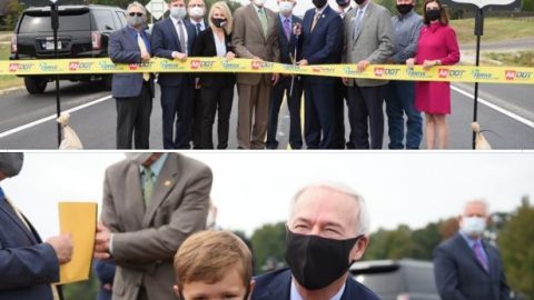 governor cutting ribbon ceremony