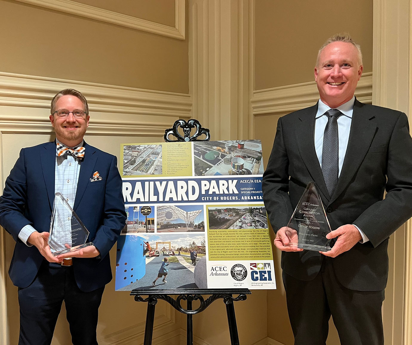 CEI Project Awarded Grand Conceptor Recognition at ACEC Arkansas EEA CEI