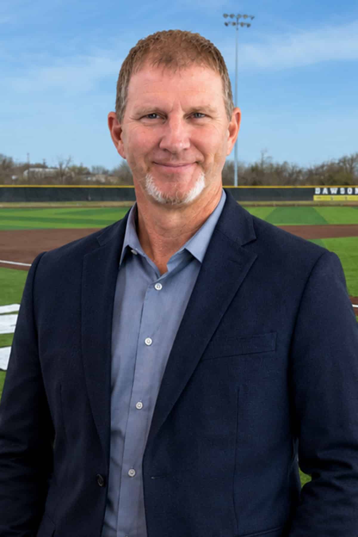 Jeff Bresee on field