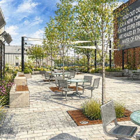 Artistic rendering of Centential Park Rogers AR Square Artistic rendering of Centential Park Rogers AR Square