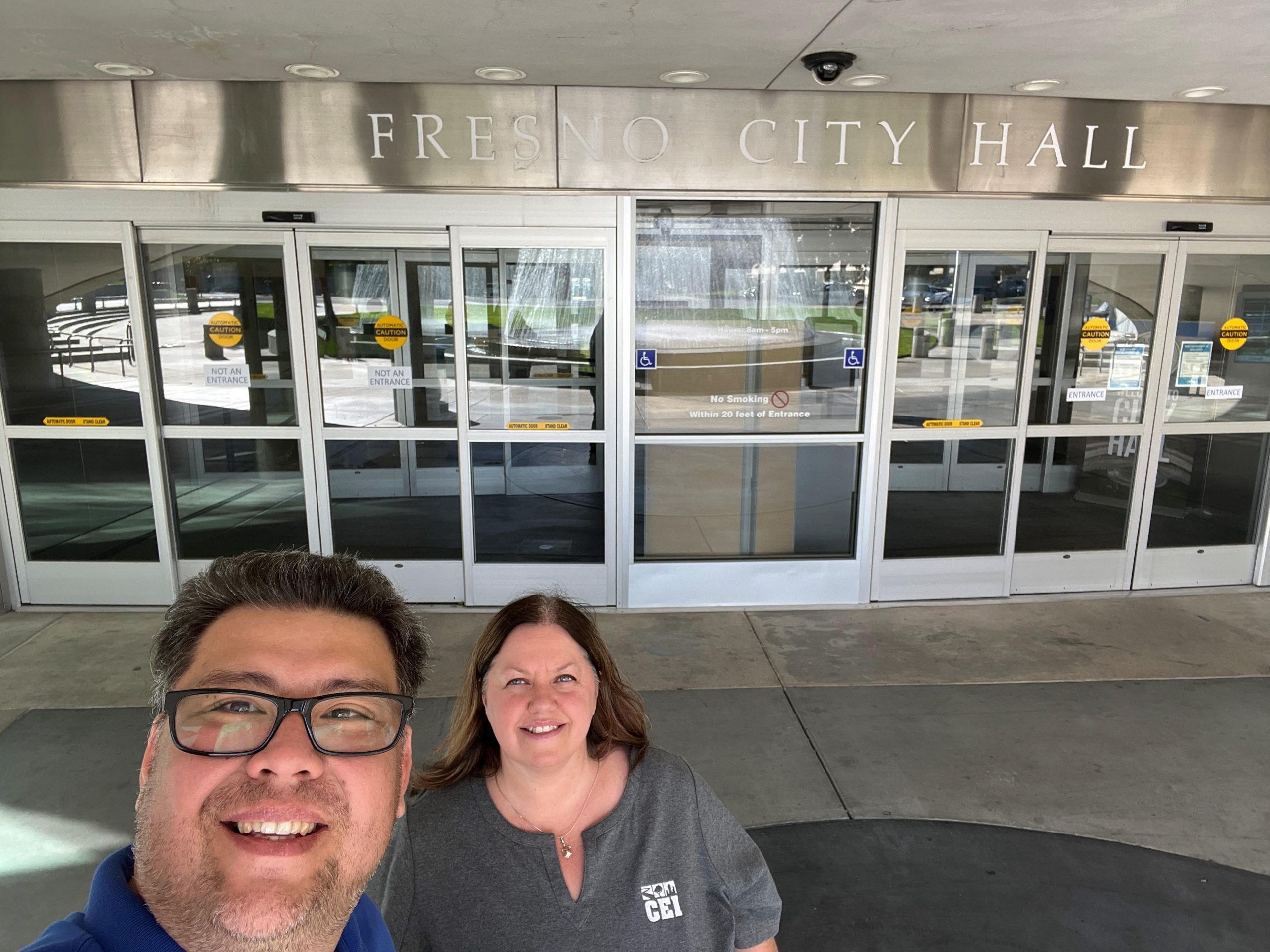 City Hall Selfie 08 15 2023